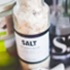 a bath salt bottle